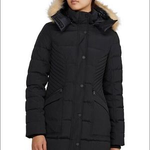 Pajar Skylark Faux Fur-Trim Down Parka
